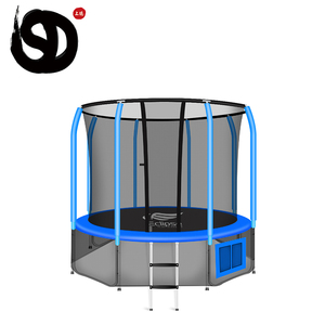 Equipo al aire libre de la alta calidad de <span class=keywords><strong>los</strong></span> niños gran trampolín cama con Red - Product Image 2