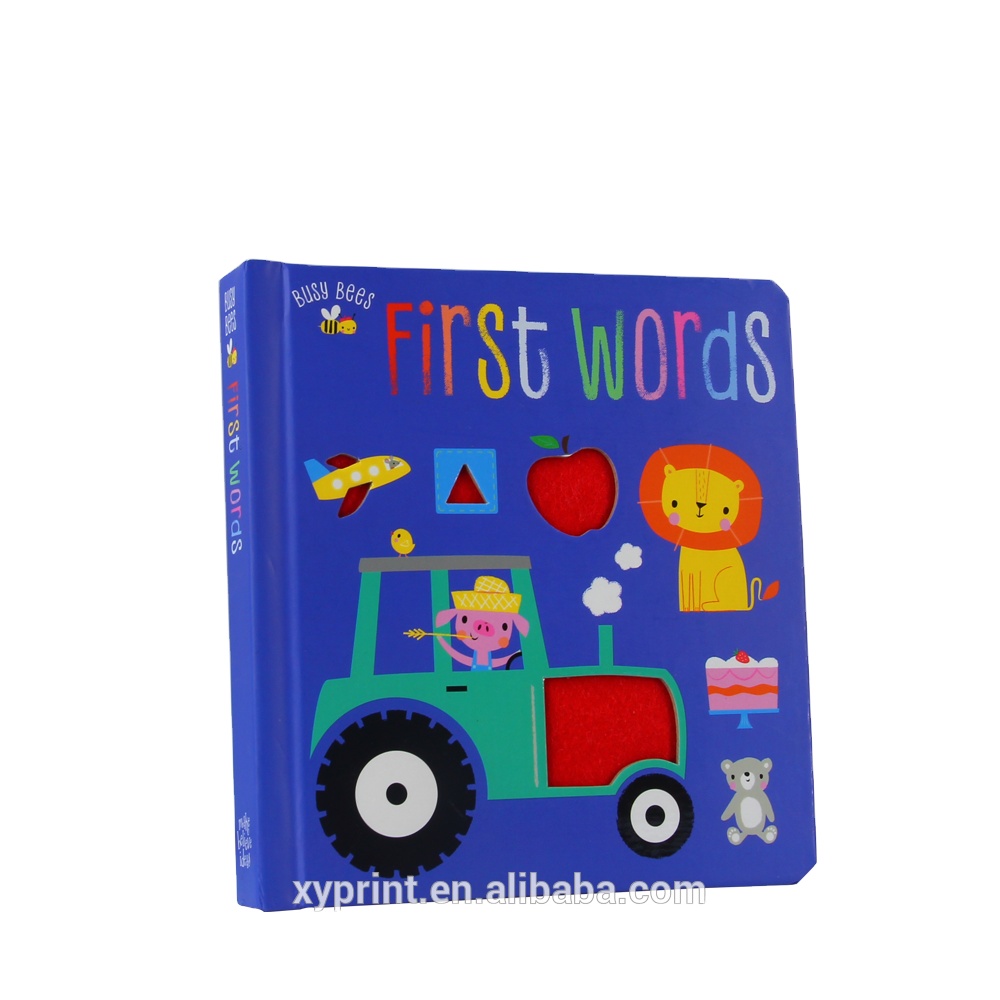 Высококачественная детская книга, детская книга Touch & Feel