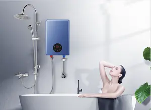 Chauffe-eau électrique à commande tactile pour la salle de bain, 220v, 3500w