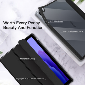 Funda ultradelgada <span class=keywords><strong>A</strong></span> prueba de golpes para Samsung <span class=keywords><strong>Galaxy</strong></span> <span class=keywords><strong>Tab</strong></span> A8 <span class=keywords><strong>A</strong></span> <span class=keywords><strong>7</strong></span> A7 <span class=keywords><strong>Lite</strong></span> X200 T225 2022, soporte plegable, cubierta magnética de Tpu para tableta - Product Image 4