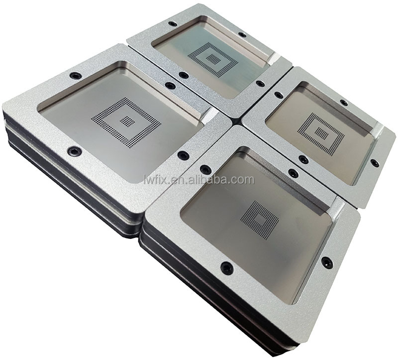 BGA Reballing Station Kit With Aluminum Holder, Stencils & Solder Balls - View #11