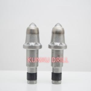 หัวเจาะปลอมสำหรับเครื่องเจาะหินเครื่องมือหัวกระสุนสำหรับการทำเหมืองถ่านหินชิ้นส่วนดอกสว่านแบบหมุนที่สำคัญ - Product Image 3