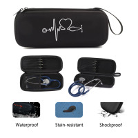 Étui étanche en EVA pour stéthoscope OEM ODM 3M Littmann Classic III avec pochette de rangement pour accessoires, sac d'infirmière, étui antichoc en EVA