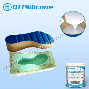 OTT-S720 scarpa suola stampo liquido RTV2 Silicone per scarpe bronzo stampo