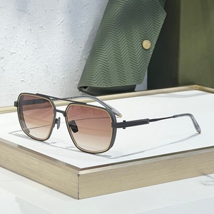 AKO AKS-503 130-142 Occhiali da Sole di Alta Qualità per Uomo e Donna, Design Classico Punk di Lusso in Titanio UV400 - Product Image 2