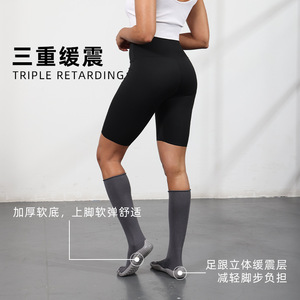 Zapatos Golensha de corte alto con cinco dedos para mujer, parte superior de malla, suela de goma, entresuela de EVA, zapatos para entrenamiento cruzado y fitness. - Product Image 3