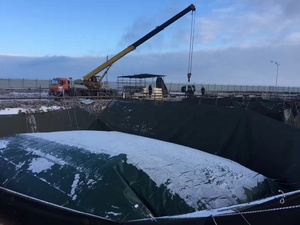 New <span class=keywords><strong>20ft</strong></span> Nhựa <span class=keywords><strong>Flexitank</strong></span> Lớn Màu Đỏ Linh Hoạt PVC 24000L Công Suất Giá Tốt Nhất Cho Dầu Cọ Số Lượng Lớn Lưu Trữ - Product Image 2