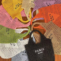 Sacs fourre-tout tendance 2027 : Sacs à main brodés à la main avec lettres uniques et design ajouré – Articles de boutique cadeau