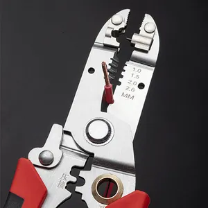 Multifunctional Network Cable Stripping Cutter Automatic Terminal Crimper Crimping Tool Electrician Tools Wire Stripper