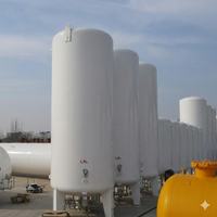 Réservoir de stockage industriel Donyue de 15 000 litres pour oxygène liquide / azote / argon / CO2 - Prix promotionnel