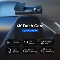 Caméra embarquée AZDOME M300S UHD 4K 2160P Super Vision Nocturne Capteur G Intégré Mode Stationnement Commande Vocale DVR