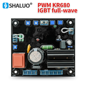 เครื่องควบคุมแรงดันไฟฟ้าอัตโนมัติ Shaluo รุ่น KR680AVR สำหรับเครื่องกำเนิดไฟฟ้าดีเซล 12V 24V AVR - Product Image 4