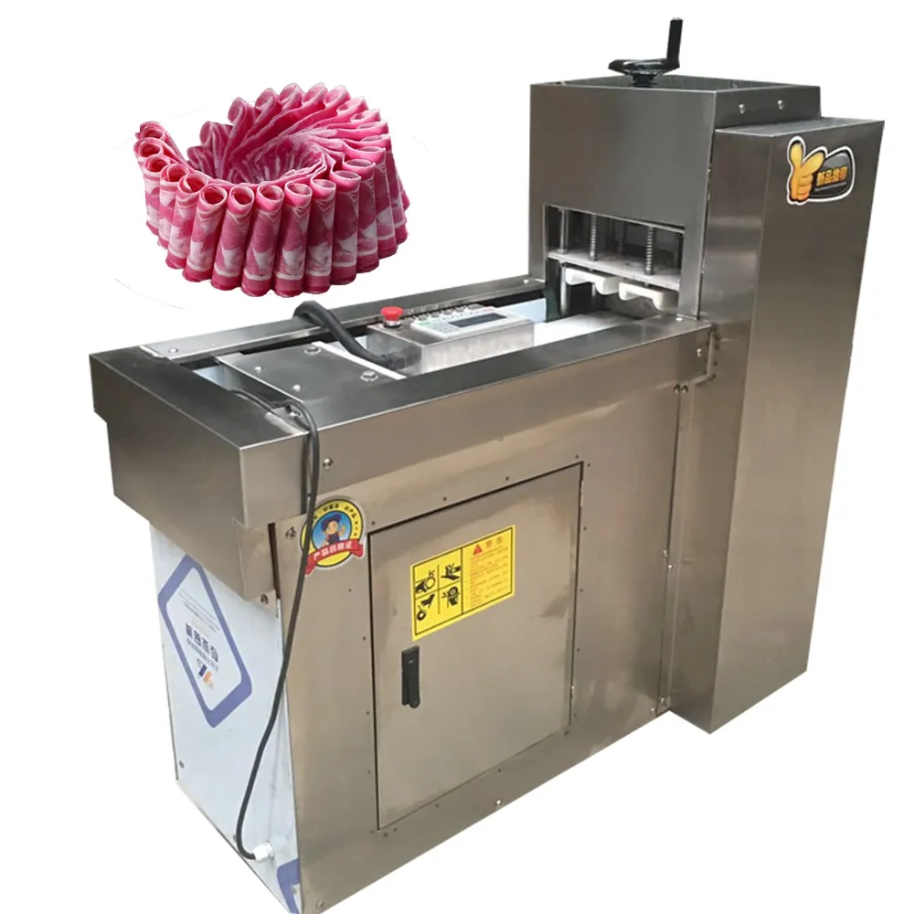 Metal kesme makinesi domuz eti dilimleme parçalama makinesi