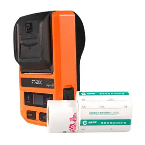 PUTY PT-50DC Pro Mini-Foto-Studio-Drucker 50mm USB NFC thermisch kabellos kleiner Barcode-Drucker Fotodruckermaschine