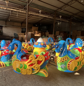 Kommerzielle elektrische Kinder rotierende Karussell Vergnügung spark Indoor und Outdoor Spielplatz Fahrt <span class=keywords><strong>Mini</strong></span> Karussell zu verkaufen - Product Image 6