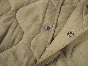 Giacca Trapuntata da Uomo con Logo Personalizzato, Stile Vintage M65, <span class=keywords><strong>Senza</strong></span> Colletto, Leggera, Basso MOQ - Product Image 4