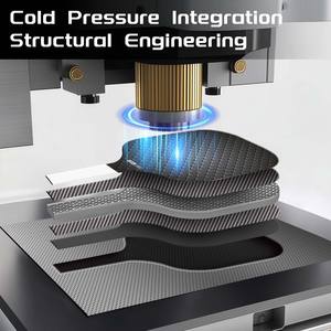 Paleta de Pickleball Personalizada FitSpark Printing T700 de Fibra de Carbono con Núcleo de Panal Arenado, Portátil y Ligera para Principiantes - Product Image 5