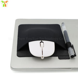 Support de souris mince adhésif élastique, étui de souris auto-adhésif avec clip pour stylo, support de <span class=keywords><strong>chargeur</strong></span> portable, organisateur d'ordinateur portable de voyage - Product Image 5