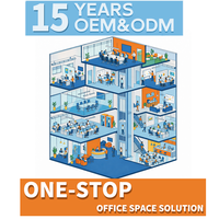 Escritorio Ejecutivo Moderno, Conjunto de Muebles de Oficina para Computadora, Moderno, para Personal Administrativo, Centro de Servicios