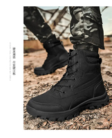 Chaussures de randonnée personnalisées fabriquées en Chine, avec des caractéristiques anti-humidité et antidérapantes, bottes tactiques, bottes de sport d'extérieur