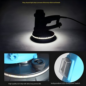<span class=keywords><strong>Ponceuse</strong></span> à plâtre électrique portative Burley 750W DIY <span class=keywords><strong>Girafe</strong></span> 180mm avec aspiration - Product Image 4