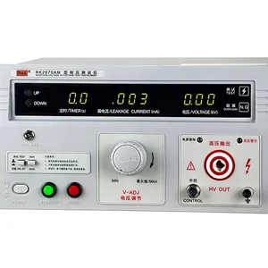 RK2670AM Hipot Tester Meter Chịu Được Điện Áp Tester Điện Áp Cao Cụ Ban Đầu Chính Hãng Sản Phẩm AC 5kV 0-2/20mA