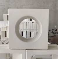 Blocs de ciment perforés à motif circulaire, parpaings, grilles en béton préfabriqué, briques perforées, façades ventilées