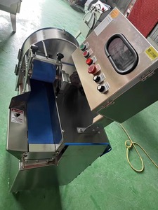 850 CNC cuisine commerciale coupe-légumes automatique multifonction grand dés déchiquetage tranchage Double tête 220V pour les fruits - Product Image 5