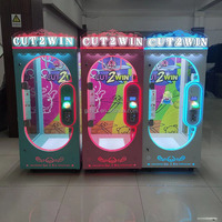 Machine de jeu d'arcade à monnayeur, simulateur de coupe de cadeaux, machine à griffes, machine à gagner des prix par la coupe