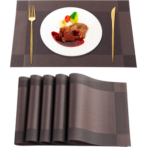 2022 Navidad copo de nieve impermeable tela de encaje manteles individuales para mesa de comedor bebé algodón fino silicona boda hecho papel - Product Image 4