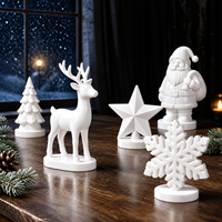 Poudre de gypse blanche 2400 Mesh, poudre de moulage extra dure pour les arts et l'artisanat DIY pour enfants, sculpture en gypse, artisanat de Noël DIY