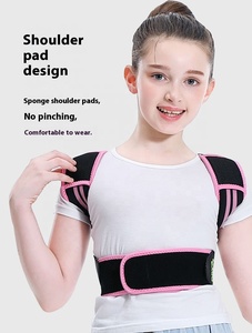 Correcteur de posture respirant et élastique pour enfants, soutien dorsal et des épaules avec protection pour les jeunes. - Product Image 6