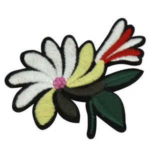 3D Custom Flower Embroidery Patches Pin On