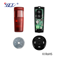 YET611RI Détecteur de mouvement infrarouge universel longue portée pour porte et portail avec fonction RF