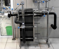 Échangeur de chaleur à plaques sanitaires pour bière, boissons, sirops, liquides médicaux, préparations biologiques