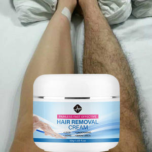 Crème dépilatoire permanente naturelle à base de plantes pour femmes, crème dépilatoire pour le visage et le corps, crème dépilatoire pour hommes et femmes, 5 minutes - Product Image 1