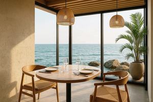 Juego de Sillas de Comedor y Mesa de Restaurante Comercial, Sillas de Barra de Cocina de Diseño Moderno OEM ODM - Product Image 4