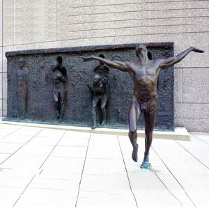 有名な彫像カスタマイズ等身大ブロンズ裸男思考彫刻銅思想家彫像 - Product Image 6