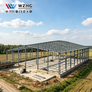 Windproof Prefabricated Industrial Building Multi Story Sandwich Panel Thermal Efficiency Commercial Metal Construction - Product Image 1