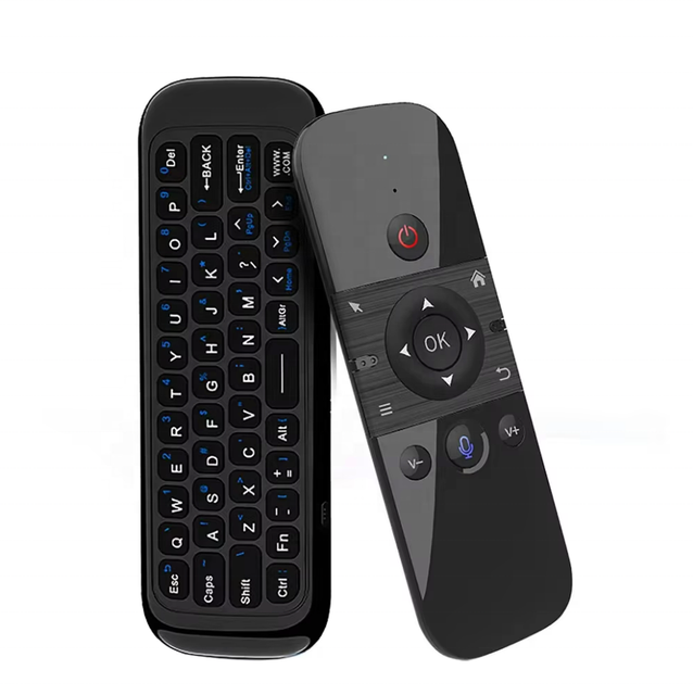 M8 Air Mouse Keyboard, 2.4G & 5.0 Wireless Voice Remote Control with QWERTY Keyboard for Android TV Box, Smart TV, PC