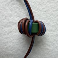 Arnés de Cableado Antiinterferencias Personalizado con Núcleo de Ferrita para Cortacésped, Conjunto de Cable Supresor de EMI de 2 Pines