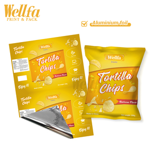 נייר הדפסה מותאם אישית מחמד אלומיניום נייר נייר מזון אריזת שקיות רול טוארו פופקורן - Product Image 2