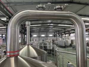 Equipo de fermentación de cerveza, recipiente a presión de cuatro recipientes, 1000L/2000L, acero inoxidable 304 completo, certificación CE, alta productividad - Product Image 3