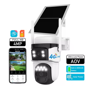 VStarcam O-KAM PRO BG621DR 4G 2镜头智能子弹圆顶联动AOV 24/7视频记录太阳能摄像机闭路电视室外网络摄像机 - Product Image 1