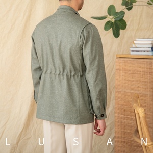 Giacca da abito da <span class=keywords><strong>piccola</strong></span> <span class=keywords><strong>borghesia</strong></span> retrò giacca Casual leggera da uomo rilassata alla moda per abiti da cerimonia primaverili - Product Image 1