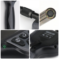 Caméra endoscopique industrielle MAKA HD étanche avec lumière LED pour l'inspection des tuyaux et des voitures