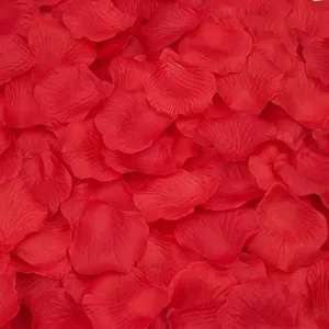 Décorations d'Halloween, décorations de gâteaux et de fleurs, pétales de rose décoratifs, emballage de 100 pétales de rose artificiels pour mariage, Noël, remise de diplômes - Product Image 1