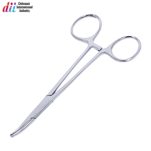 12.5cm Curved <b>Needle</b> Holder High Quality Stainless Steel Surgical Suture Instruments Wholesale Supplier - Product Image 3