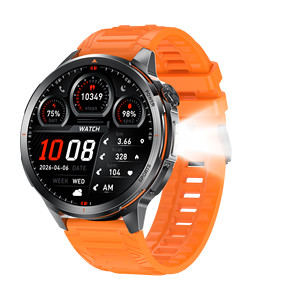 นาฬิกาอัจฉริยะสำหรับกิจกรรมกลางแจ้ง ID09 GPS หน้าจอ HD 1.7 นิ้ว แบตเตอรี่ 1100mAh กันน้ำ IP68 รองรับการโทรผ่านบลูทูธ ไฟฉาย LED โหมดกีฬามากกว่า 100 โหมด สำหรับการเดินป่า - Product Image 3