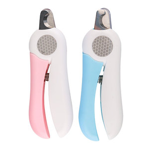 Coupe-ongles et lime à ongles 2-en-1 en acier inoxydable pour animaux de compagnie, avec guide LED pour la veine sanguine, batterie rechargeable, portable - Product Image 6